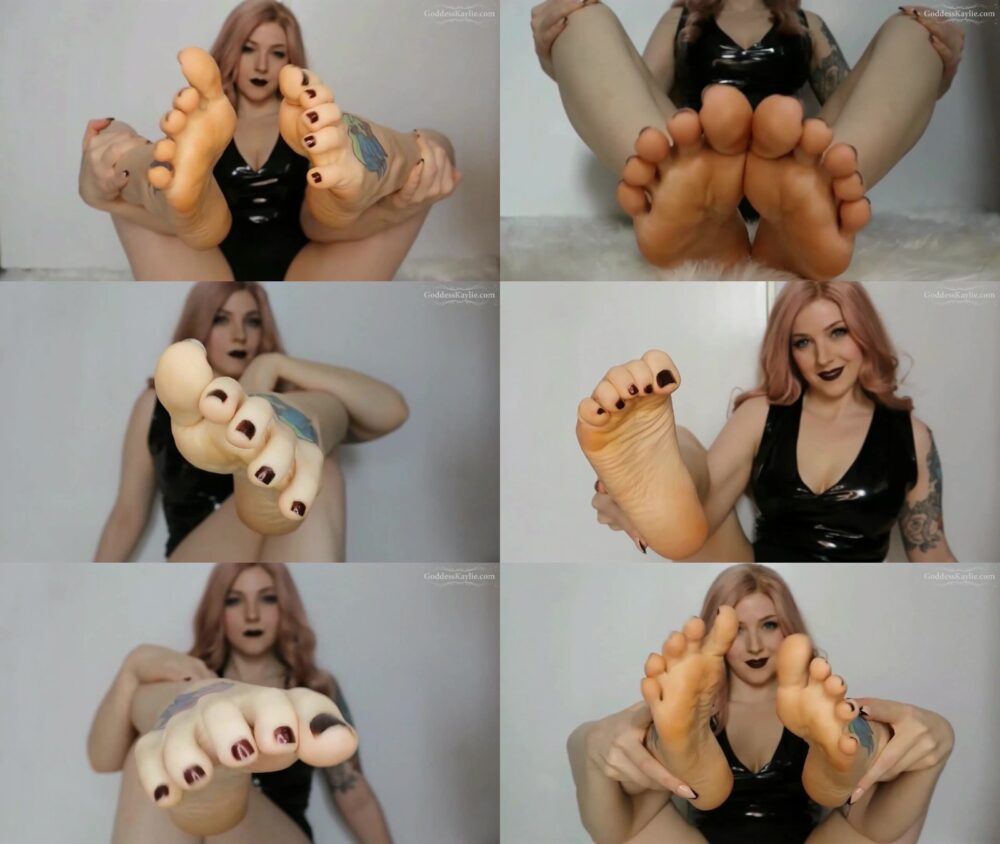 Goddess Kaylie in Youre My Foot Bitch