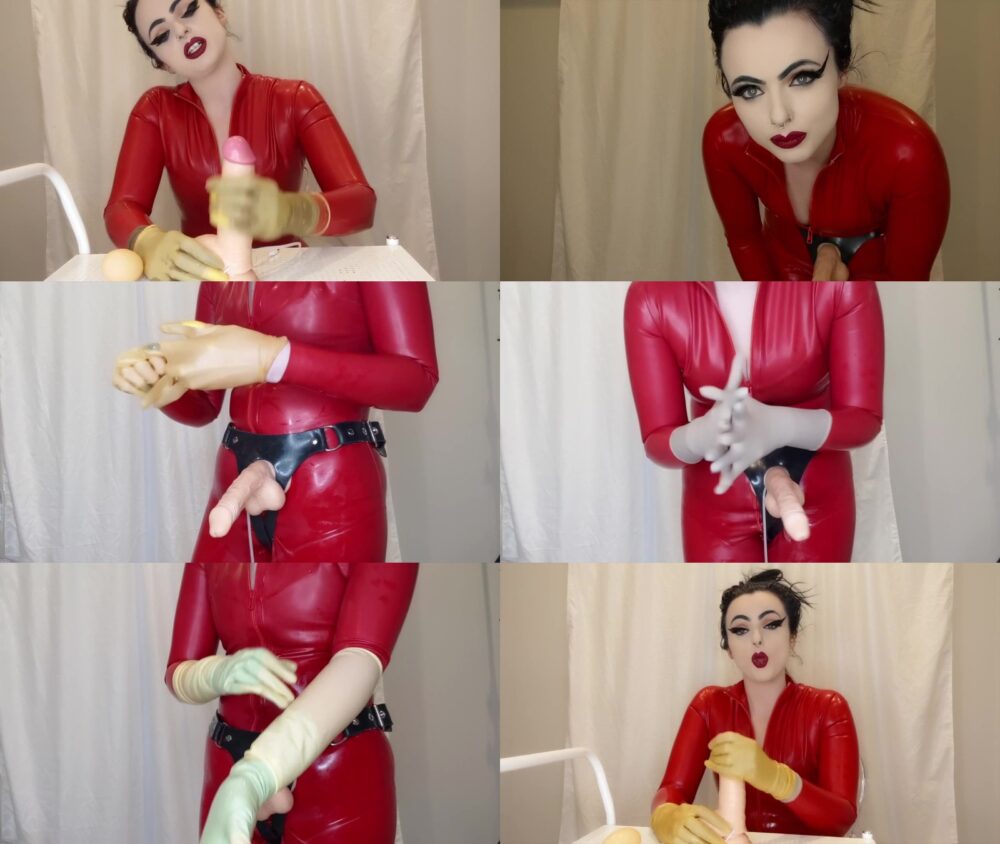 Empress Poison in Latex Gloves & Long Nails
