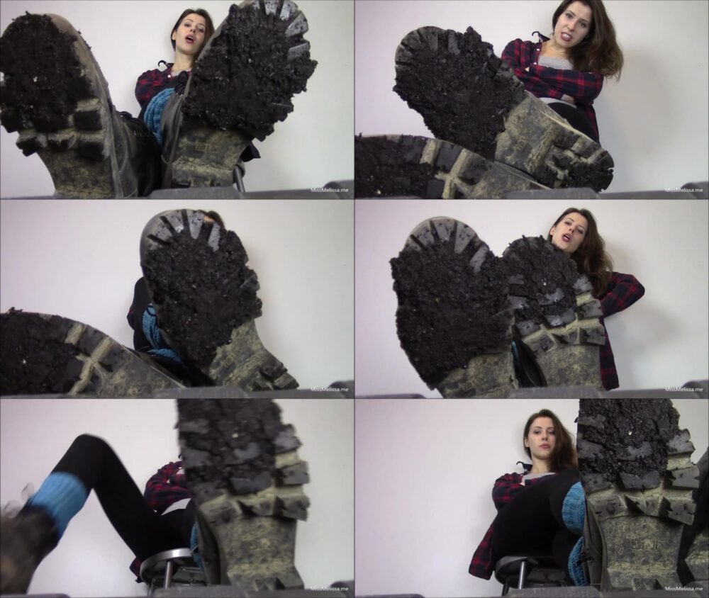 Miss Melissa in Holiday Feast For A Lazy Boot Slave