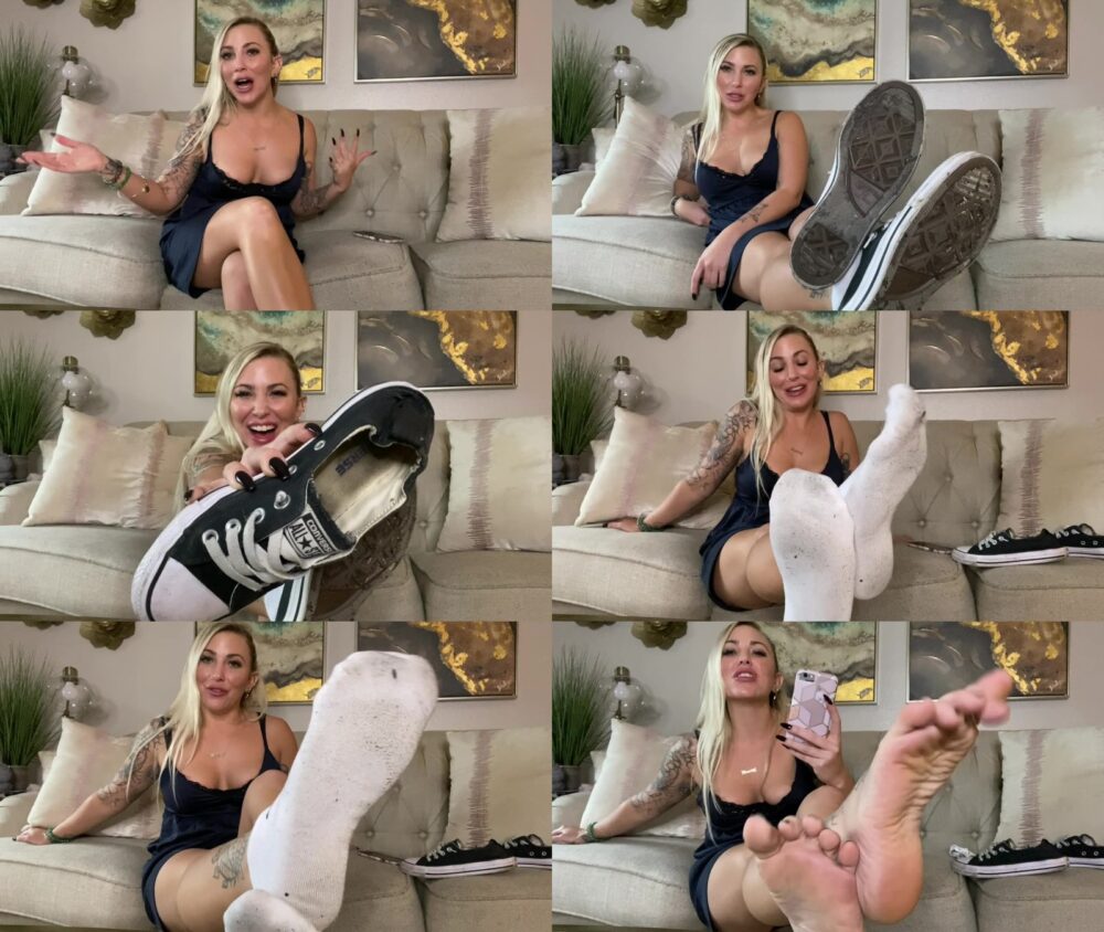 Actress: Sorceress Bebe. Title and Studio: Everyone Will Know You’re Still My Sweaty Foot Bitch