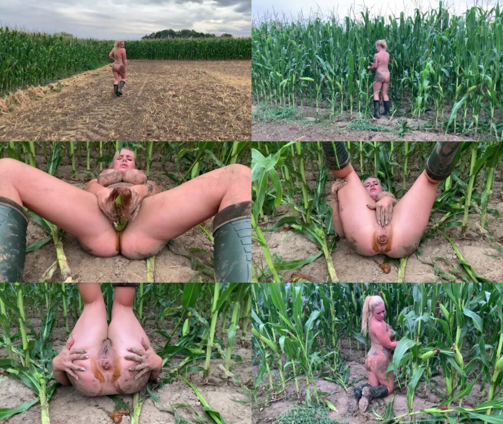 Devil Sophie - Extremely Dirty With Rubber Boots In The Field On The Way