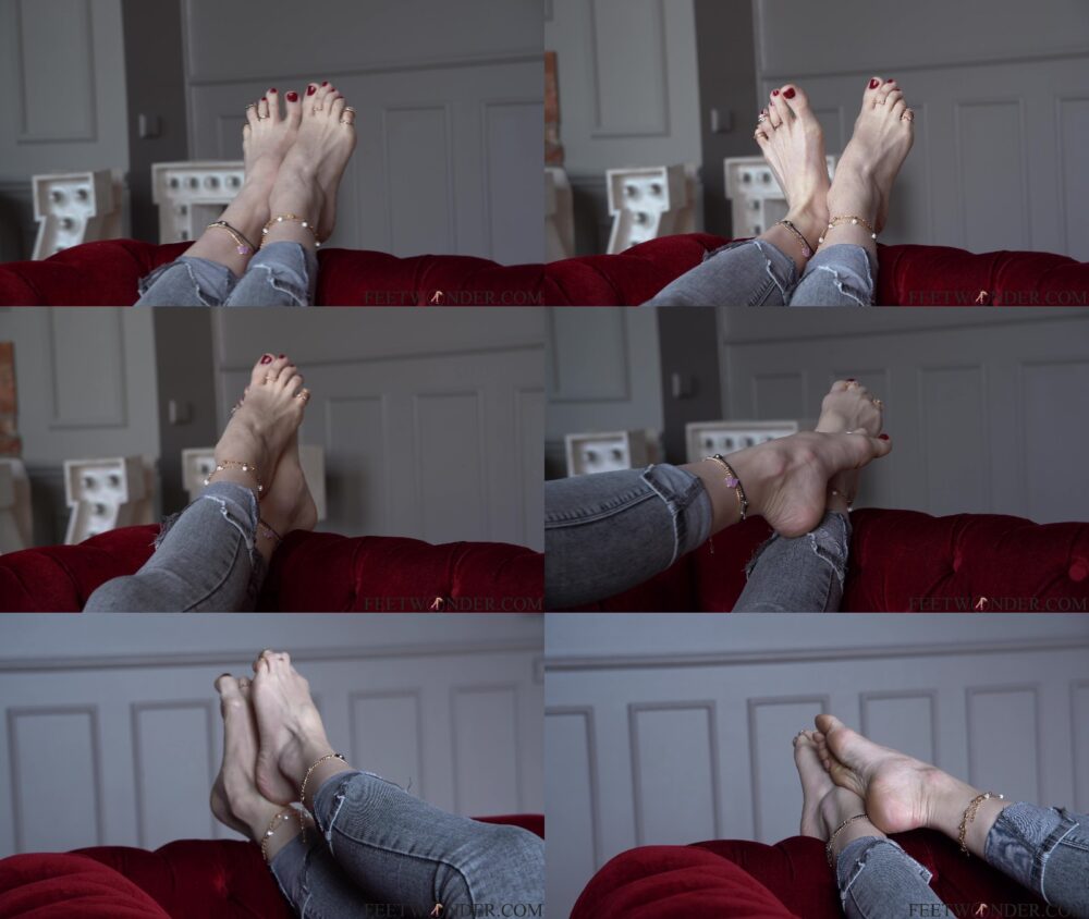 Diana in Sexy Pointed Toes With Toe Rings
