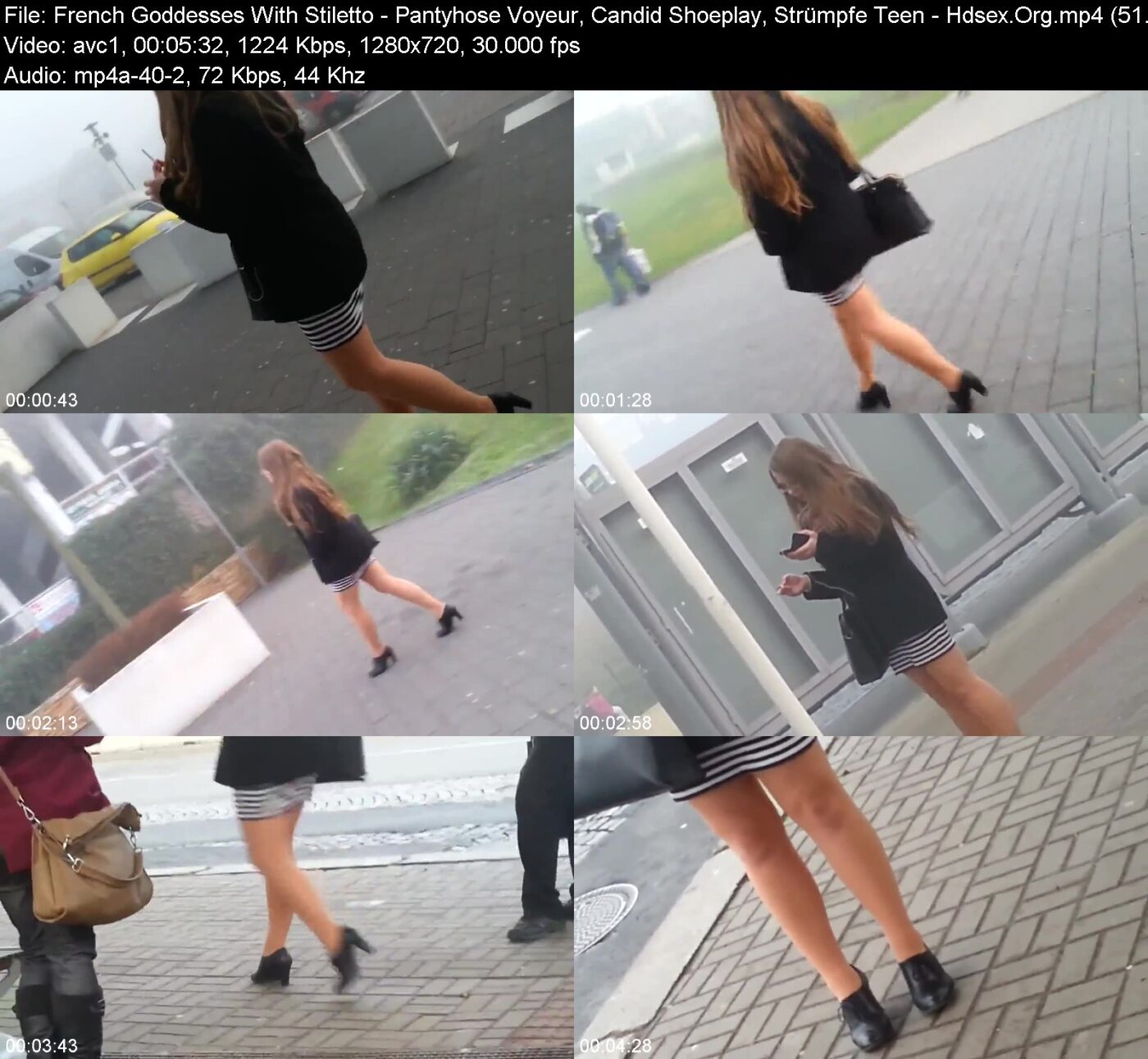 French Goddesses With Stiletto in Pantyhose Voyeur, Candid Shoeplay, Strümpfe Teen in Hdsex.Org