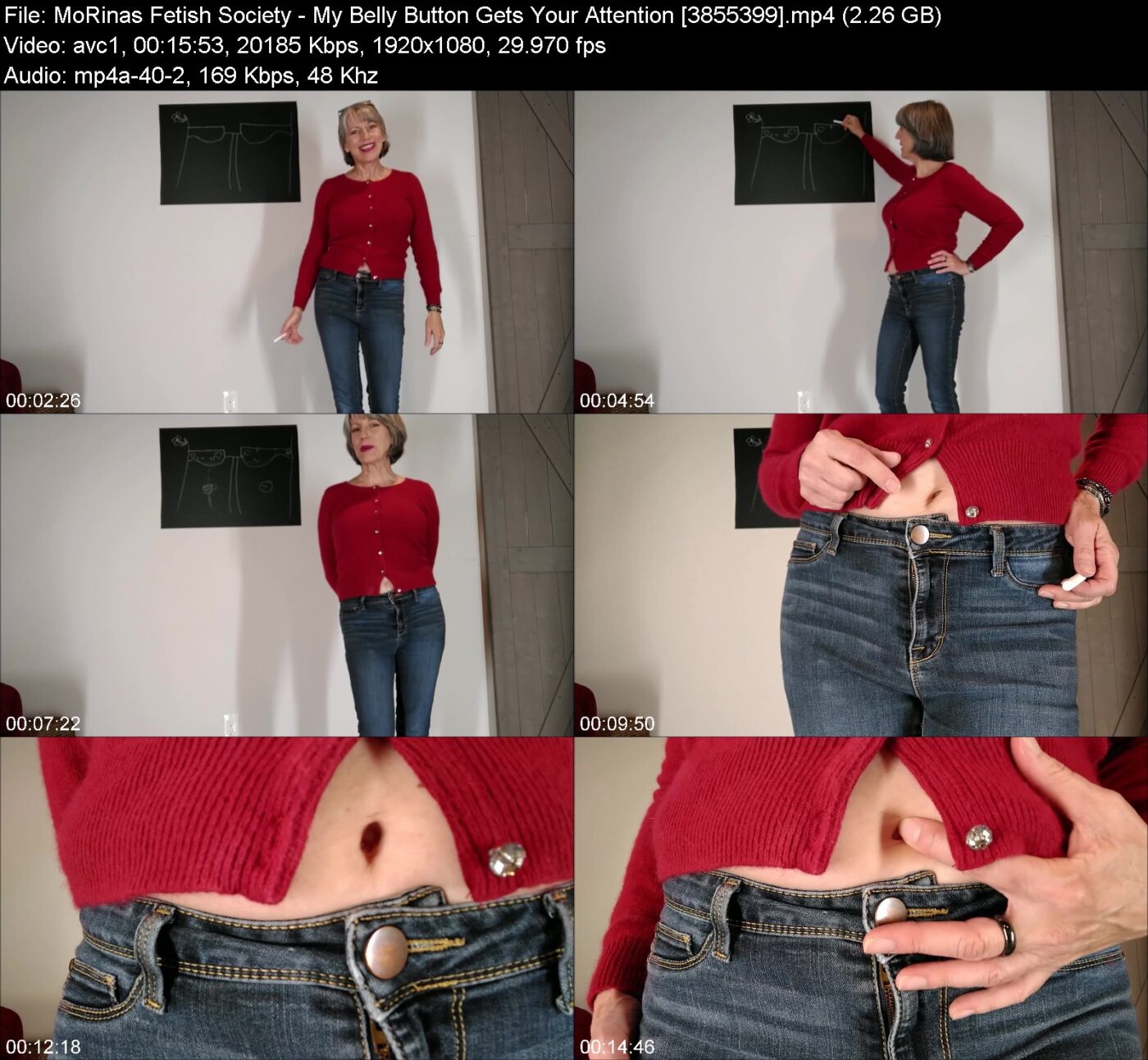 Actress: MoRinas Fetish Society. Title and Studio: My Belly Button Gets Your Attention [3855399]