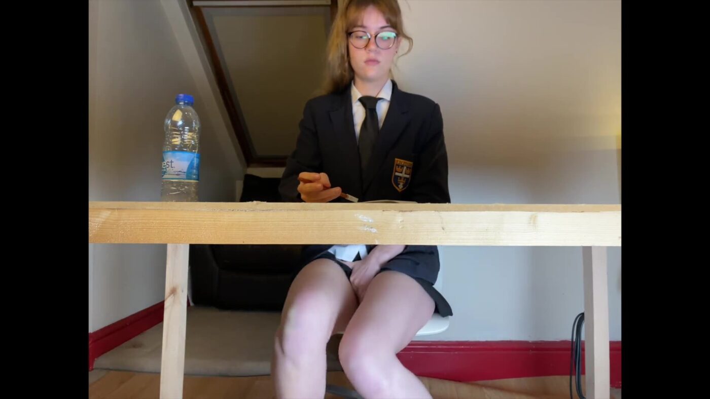 Actress: peachypoppy. Title and Studio: Accidentally Wet Myself in Detention