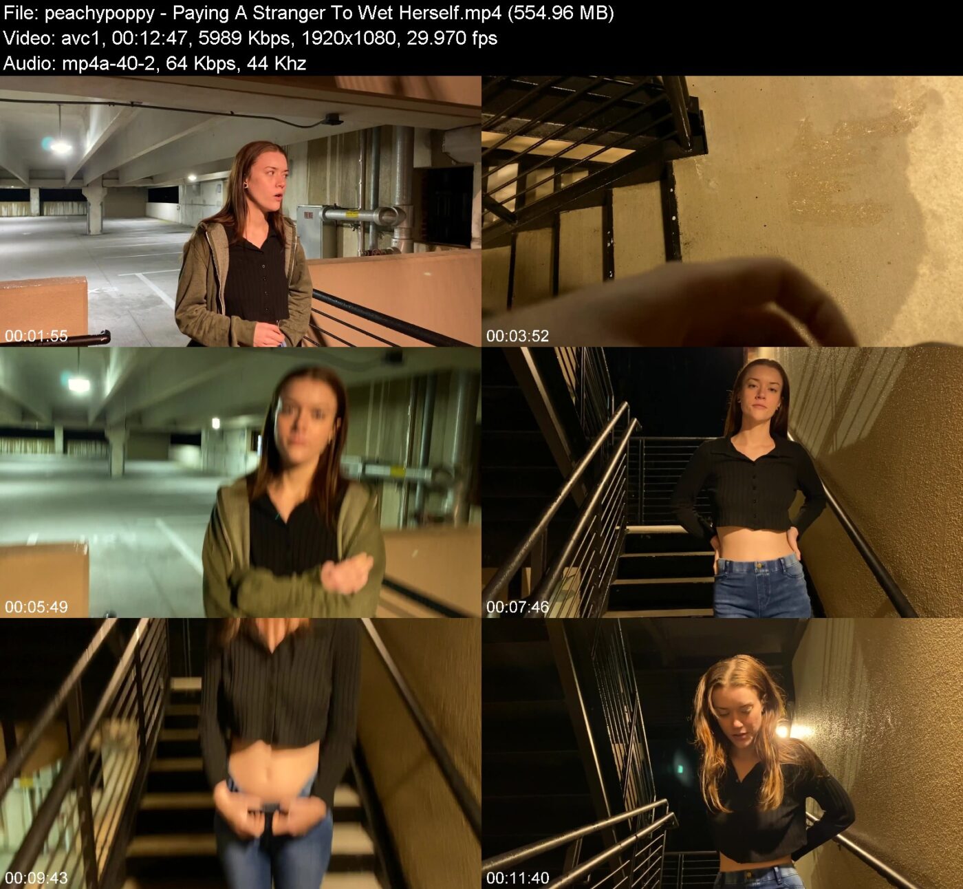 Actress: peachypoppy. Title and Studio: Paying A Stranger To Wet Herself