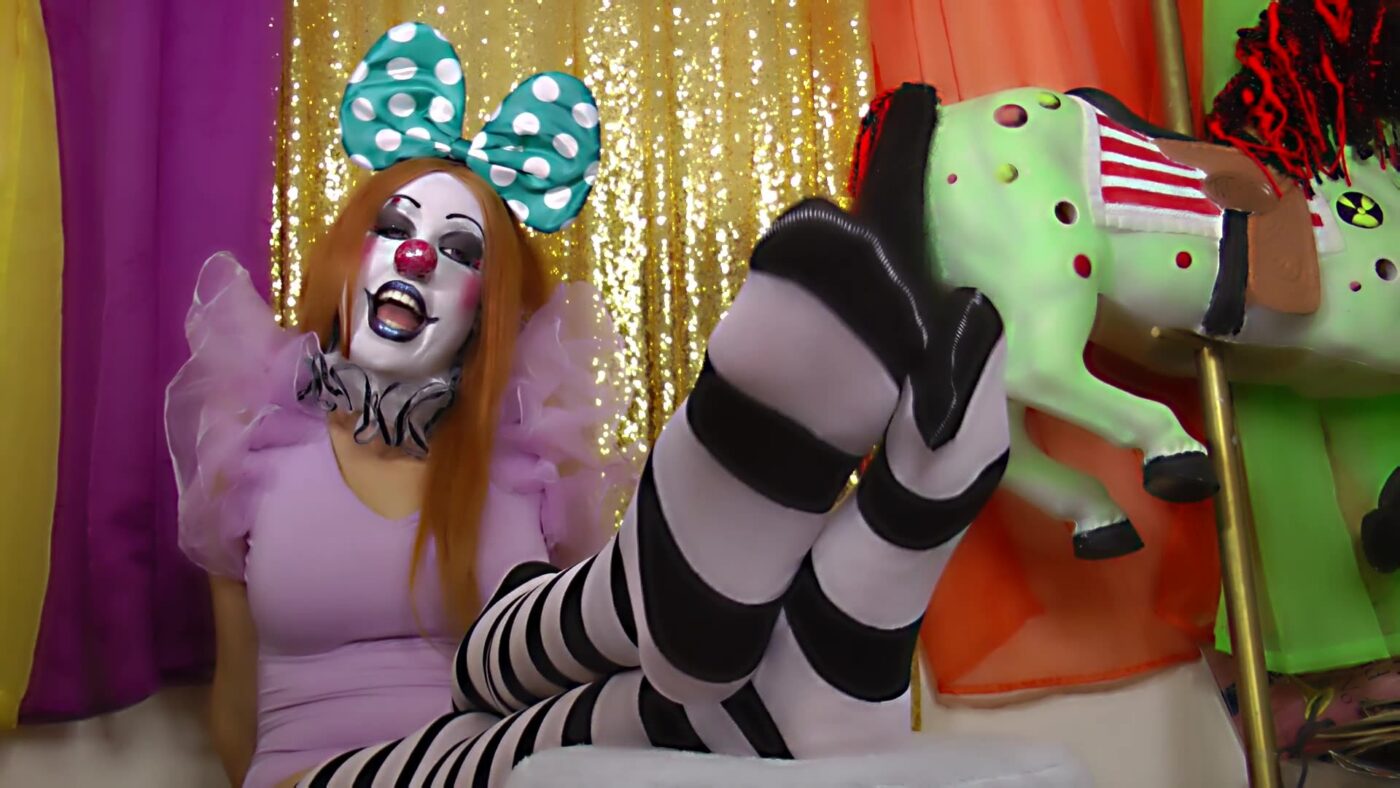 Actress: Kitzi Klown. Title and Studio: Foot Freaks Love Clown Feet