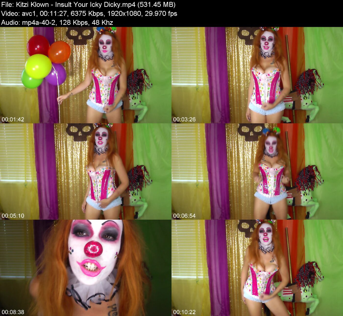 Actress: Kitzi Klown. Title and Studio: Insult Your Icky Dicky
