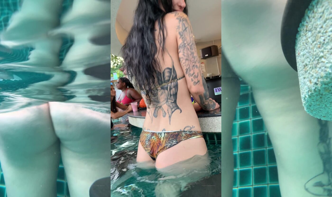 Mistress Damazonia in Pool Party Yesterday Was A Lot Of Fun