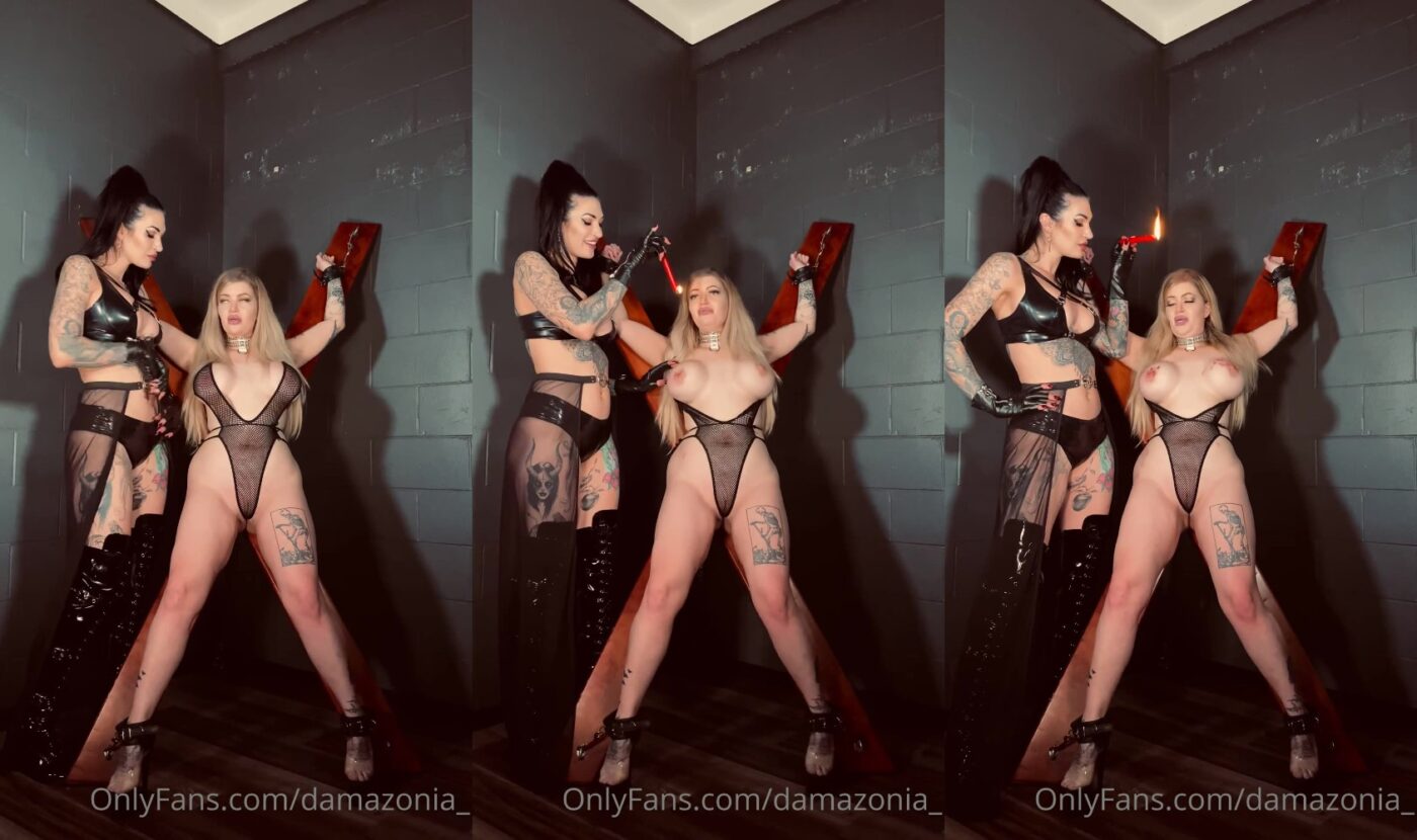 Mistress Damazonia in She’s Tied Up And Ready For Anything I Wanna Do To Her…