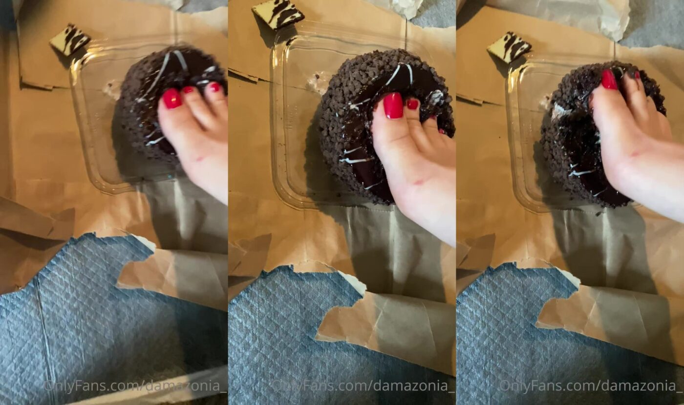 Actress: Mistress Damazonia. Title and Studio: Want Some Cake You Ll Eat It From My Foot. F