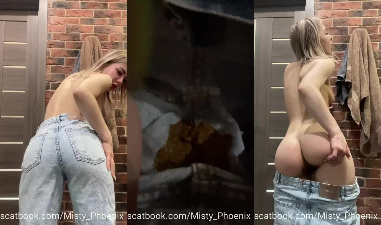Actress: Misty Phoenix. Title and Studio: Pooping in jeans