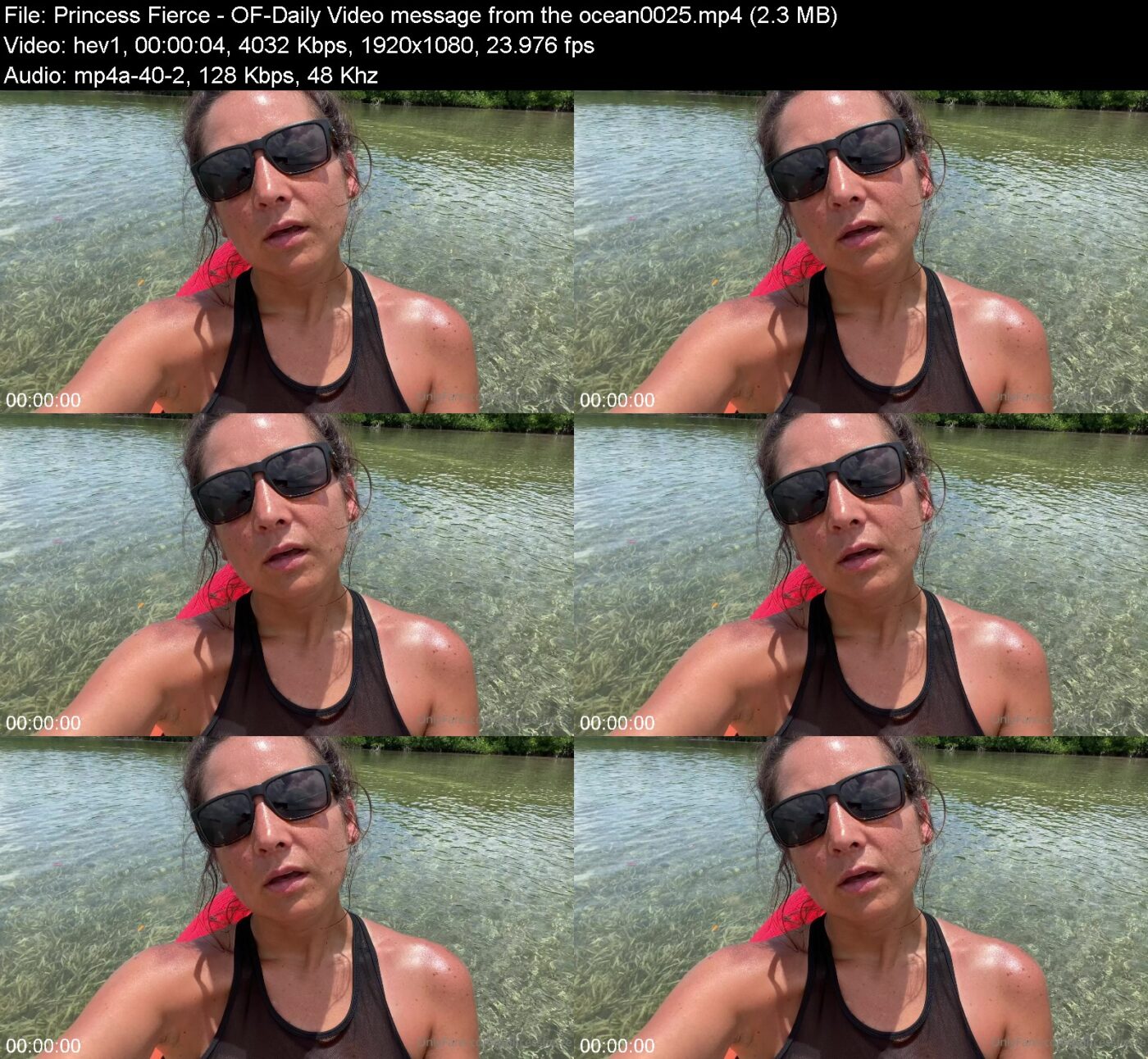 Princess Fierce in OF-Daily Video message from the ocean0025
