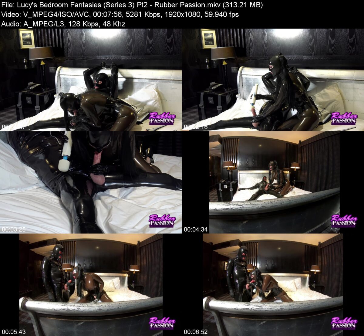 Lucy's Bedroom Fantasies (Series 3) Pt2 in Rubber Passion