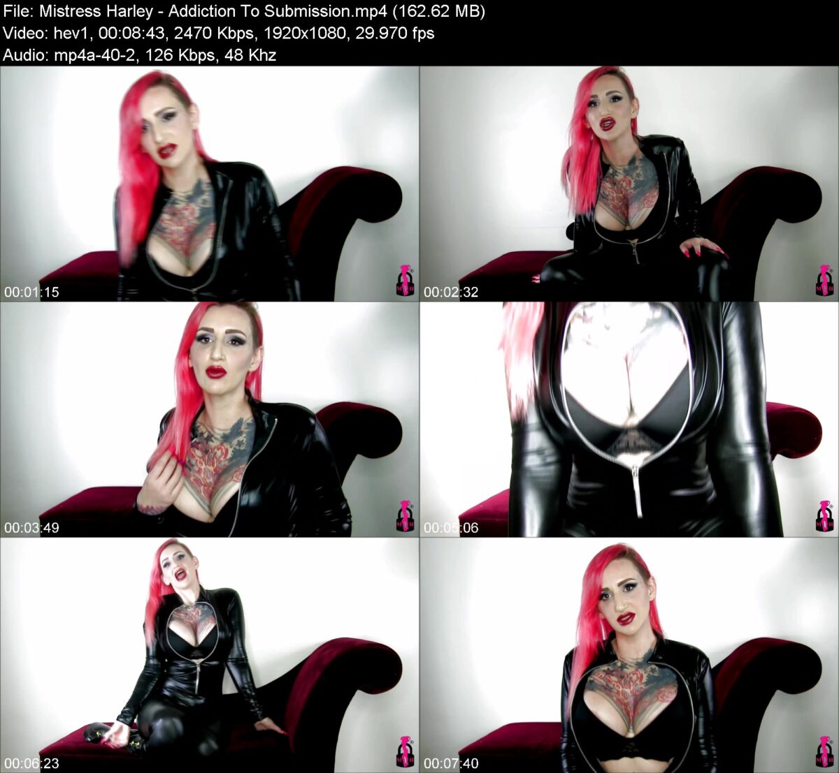 Mistress Harley - Addiction To Submission