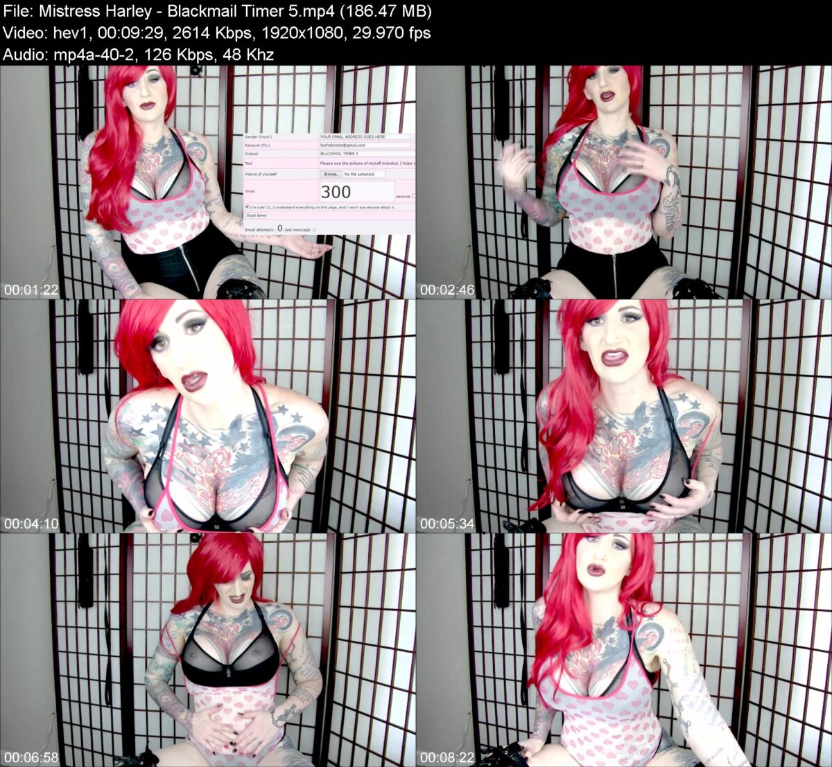 Mistress Harley in Blackmail Timer 5