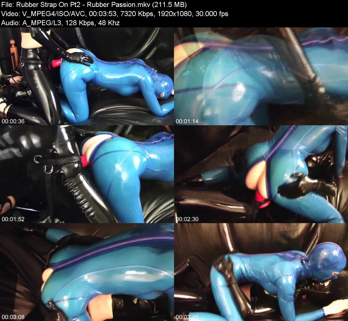 Actress: Rubber Strap On Pt2. Title and Studio: Rubber Passion