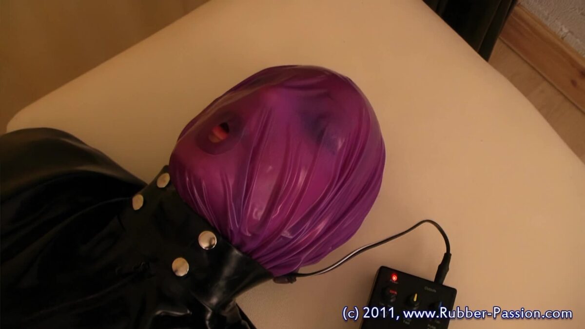 Strapped & Zapped Pt3 in Rubber Passion