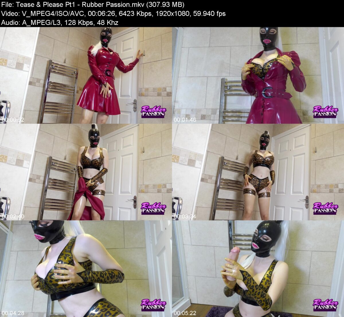 Actress: Tease & Please Pt1. Title and Studio: Rubber Passion