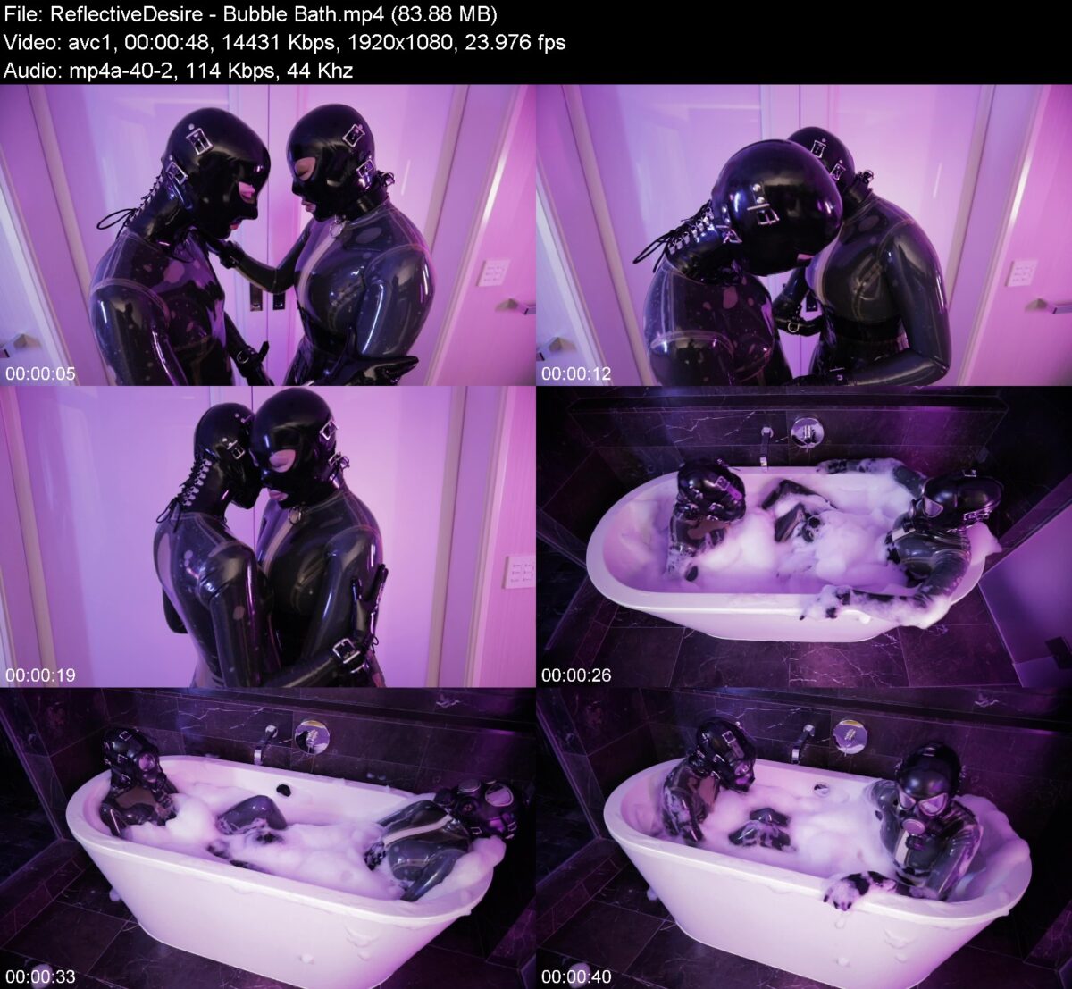 Actress: ReflectiveDesire. Title and Studio: Bubble Bath