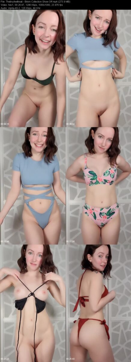 Actress: Thetinyfeettreat. Title and Studio: Bikini Collection Show Off