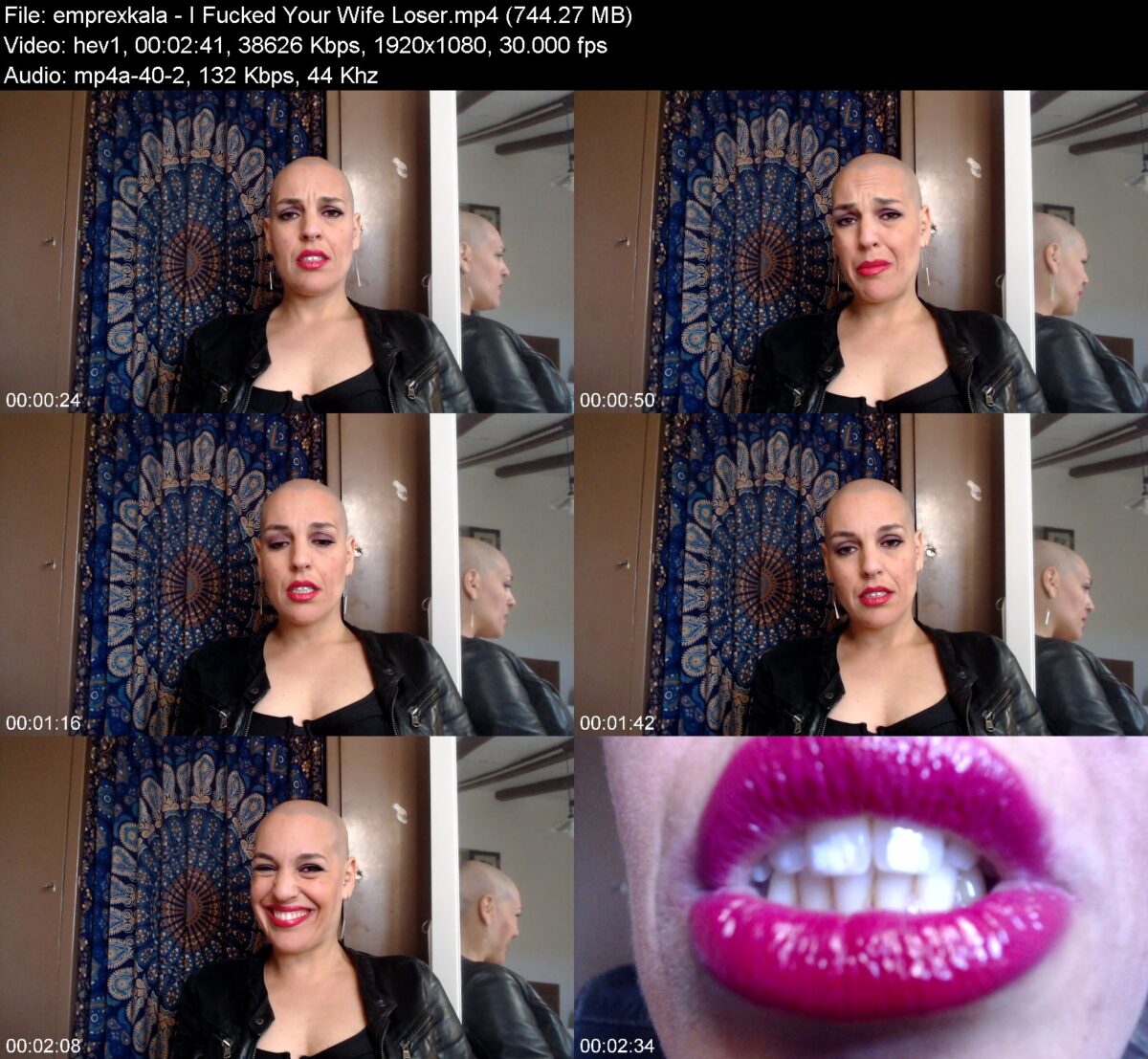 Actress: emprexkala. Title and Studio: I Fucked Your Wife Loser