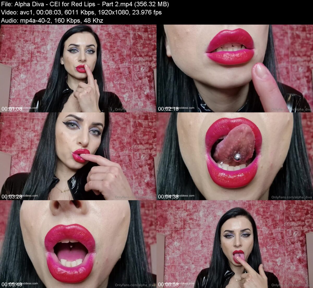 Alpha Diva - CEI for Red Lips - Part 2