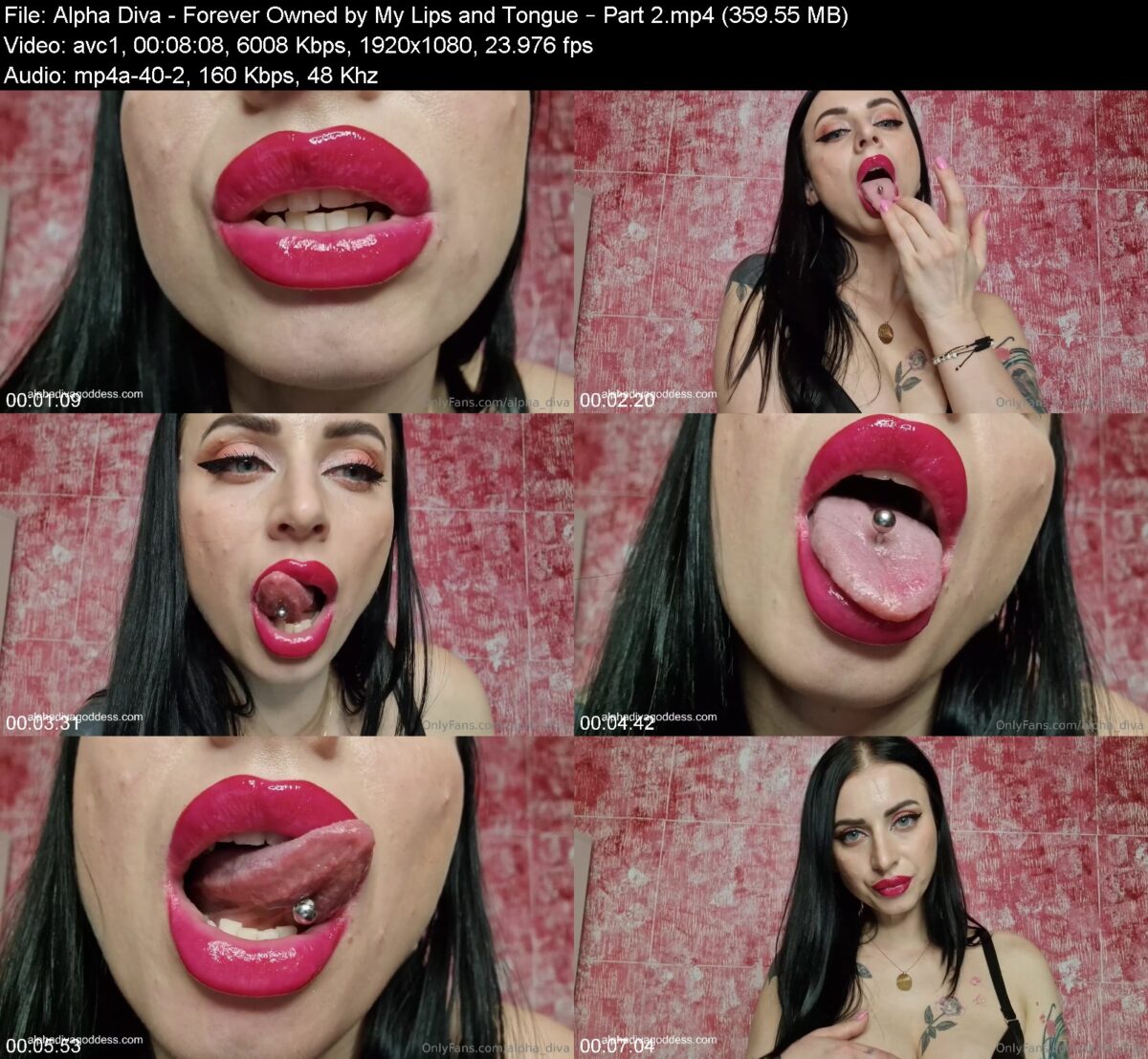 Alpha Diva - Forever Owned by My Lips and Tongue - Part 2