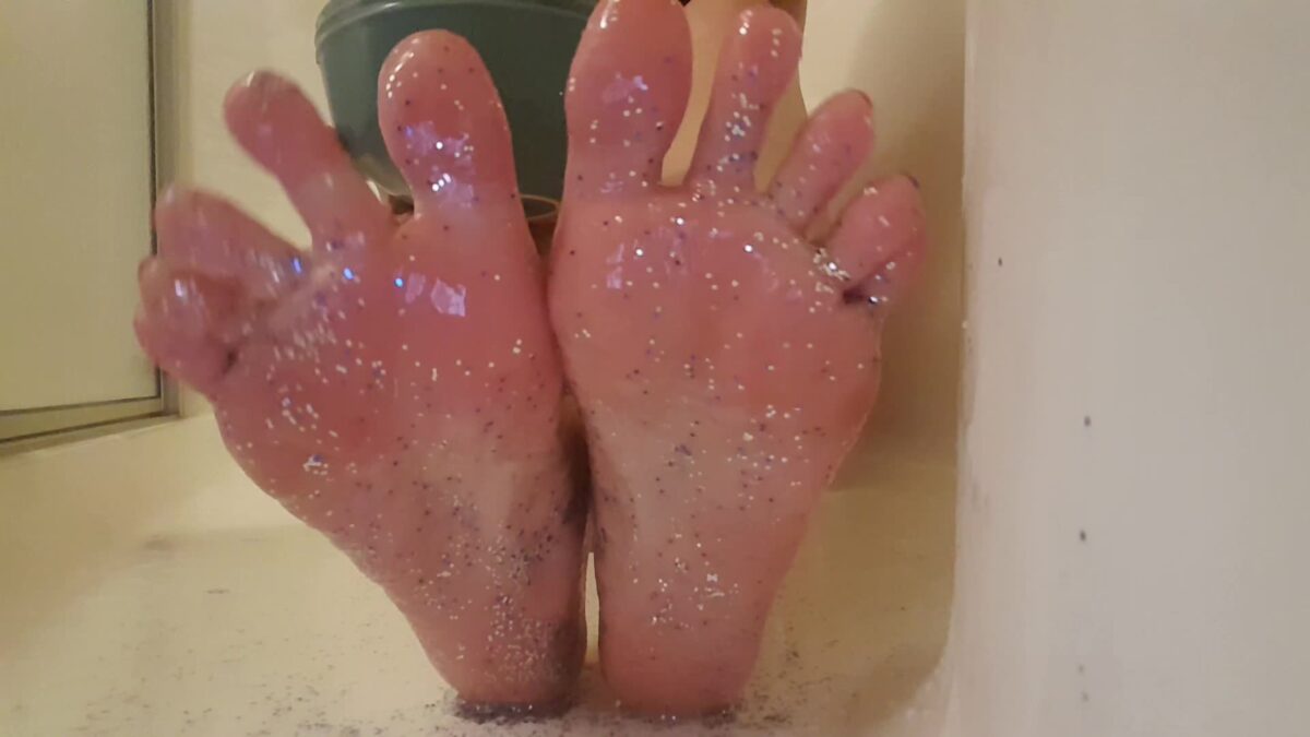 FrostyPrincess | Naked Glitter Feet