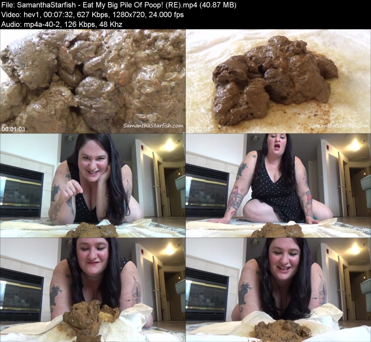 SamanthaStarfish | Eat My Big Pile Of Poop! (RE)